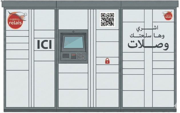 Smart locker Express Relais